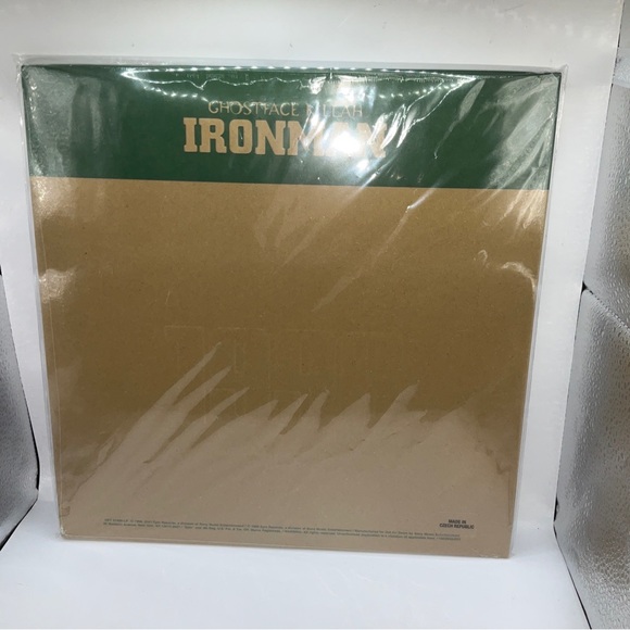 Ghostface Killah Ironman Blue & Cream COLORED RECORD LP VINYL - Picture 3 of 3
